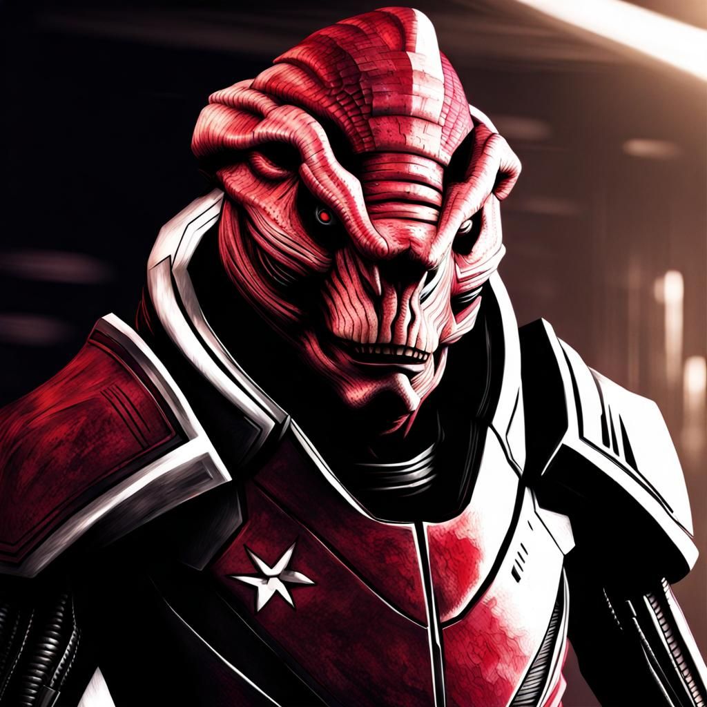 Urdnot Wrex: A Mass Effect Character Portrait