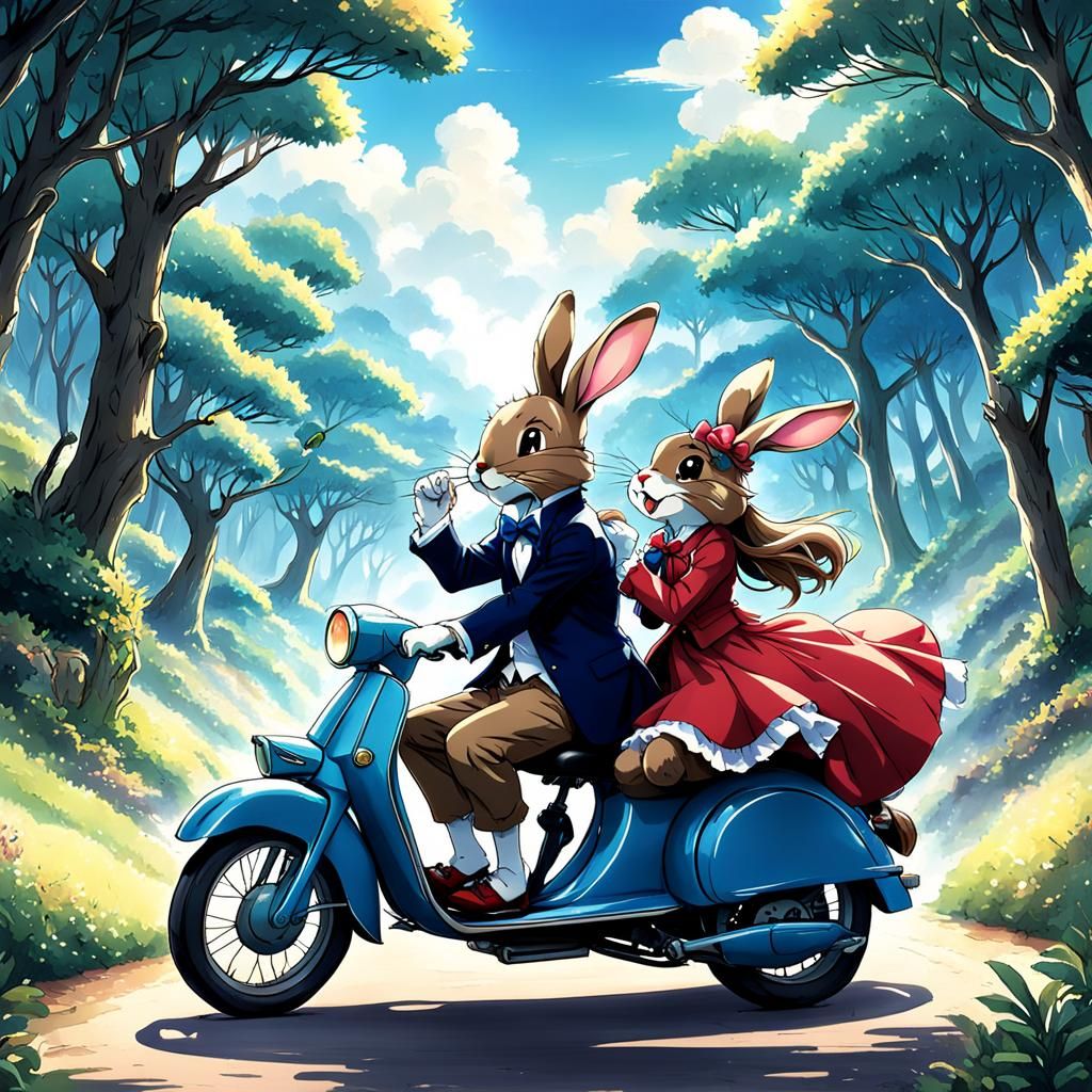 Br'er Rabbit's Romantic Anime Trip
