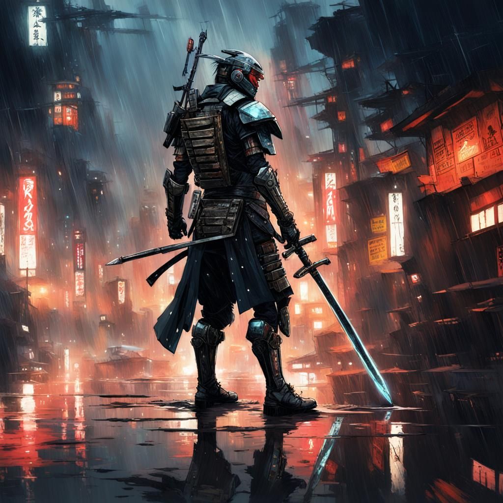 cyborg samurai