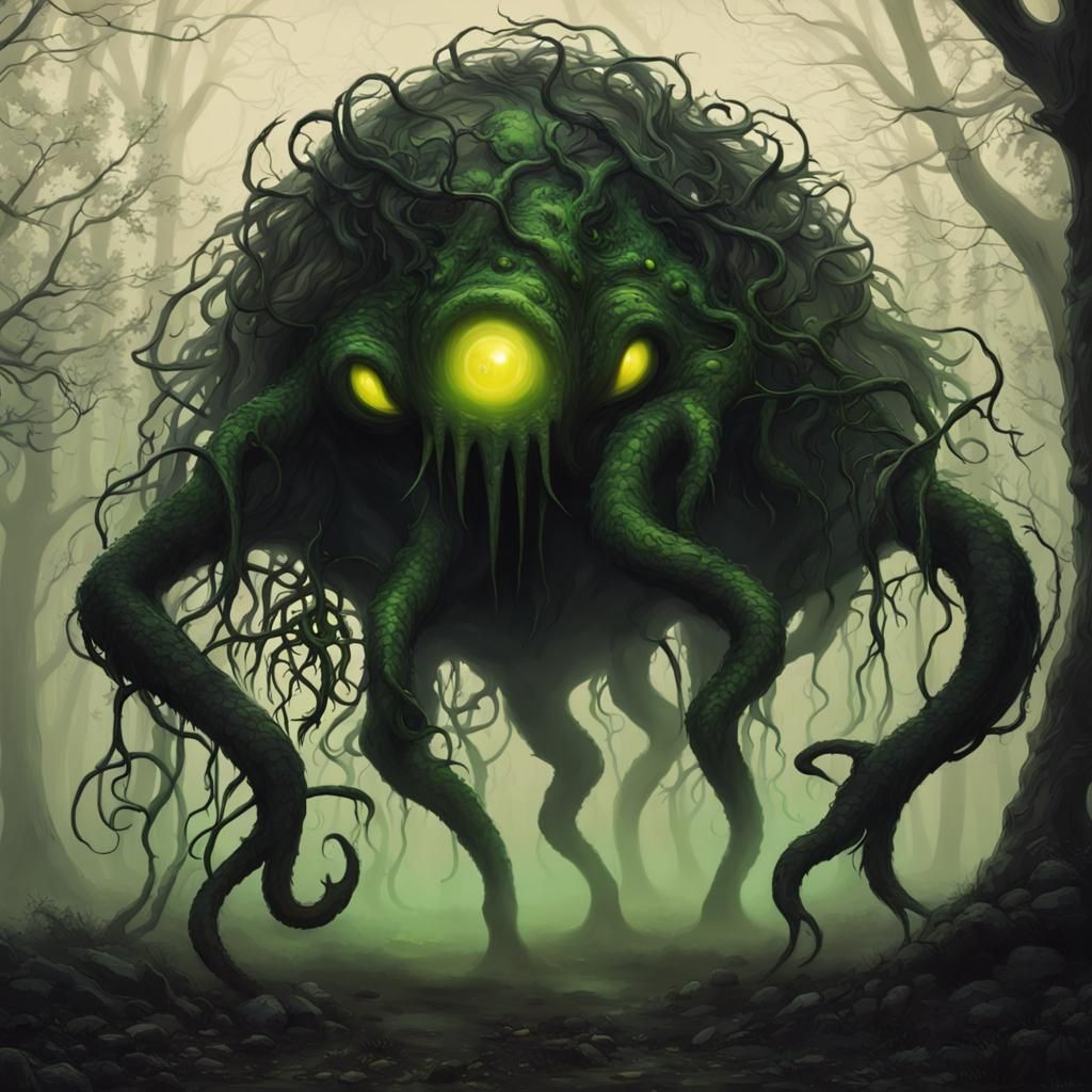Eldritch Horror Emerges from the Forest