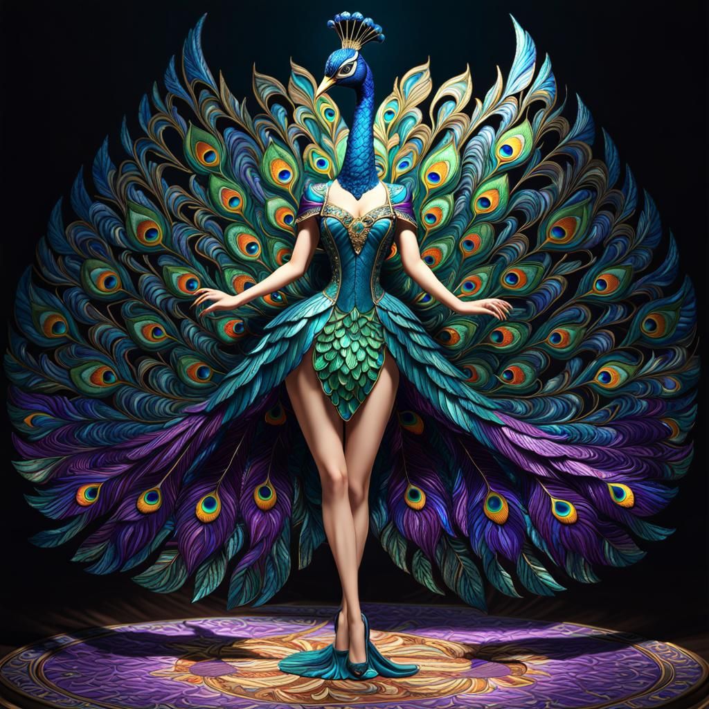 Peacock Lady