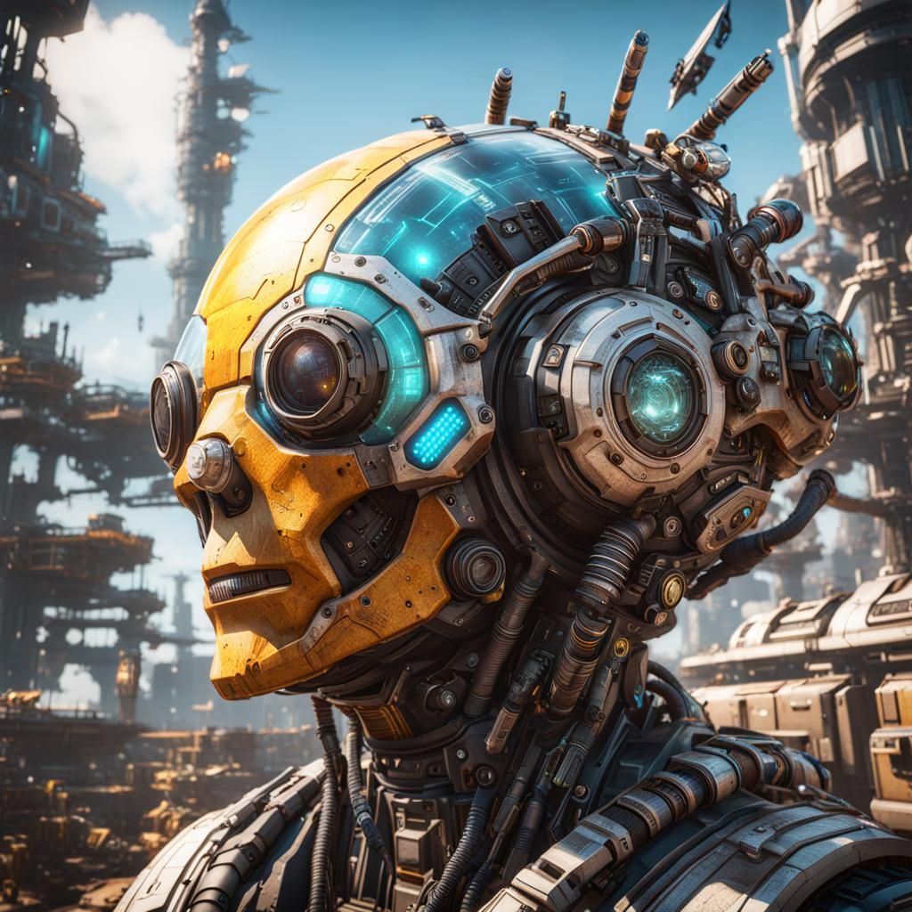 Solarpunk Colony in Cinematic 3D Realism