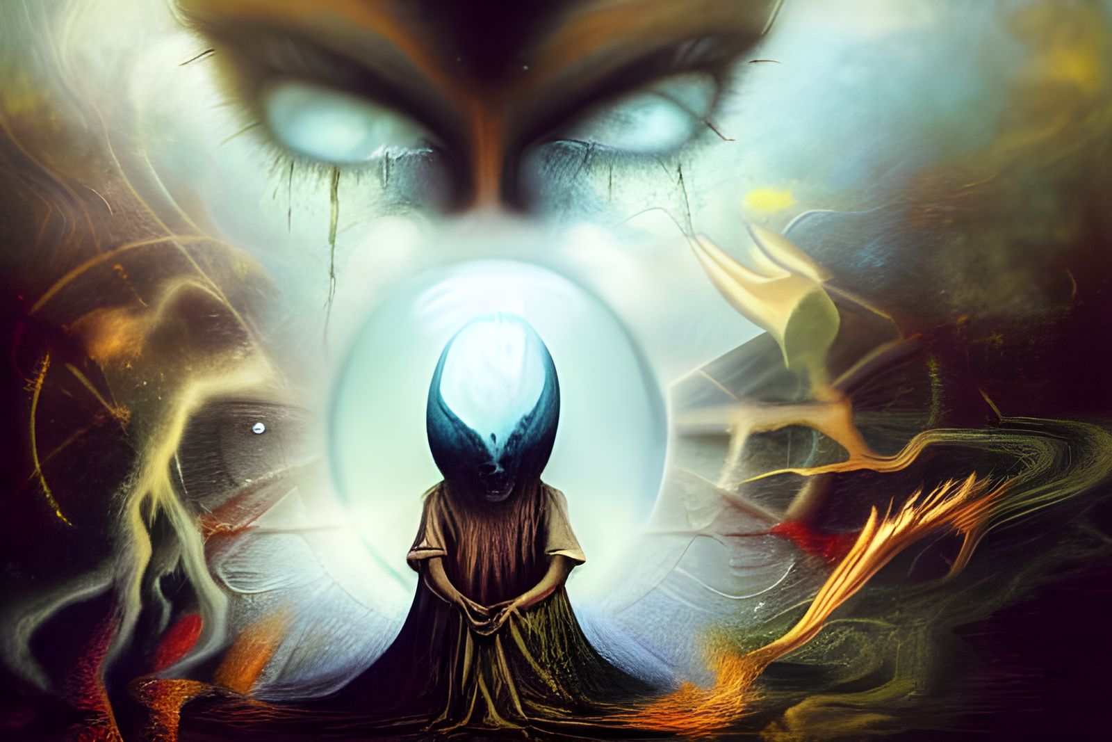 Explosive Power: A Surreal Digital Illustration