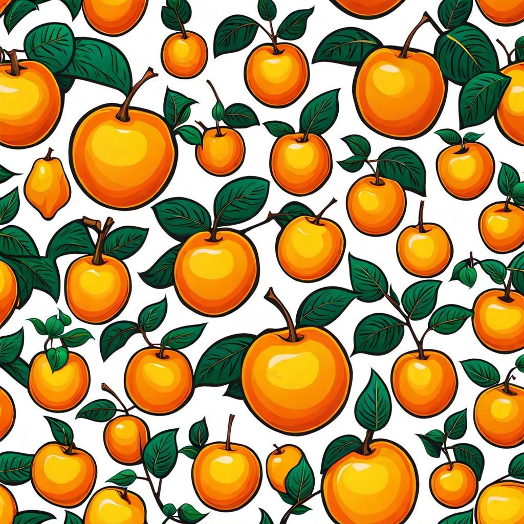 Surreal Apple Orange Peel Hybrid