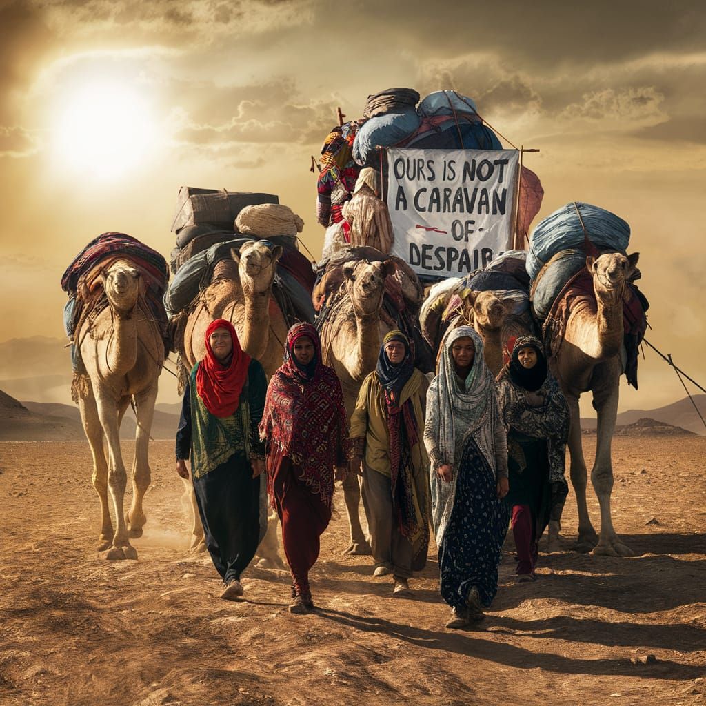 Ours is not a caravan of despair