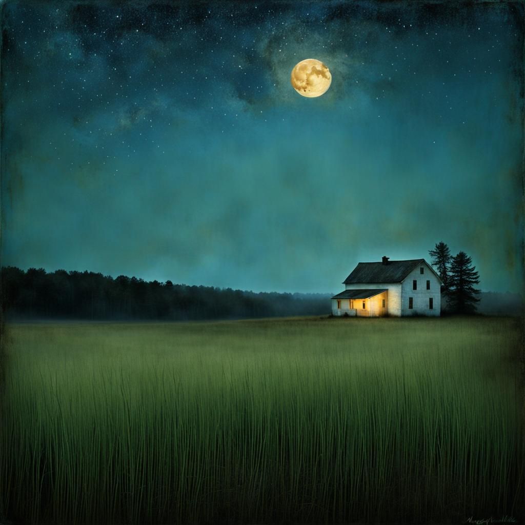 Surreal Night Transforms to Dawn