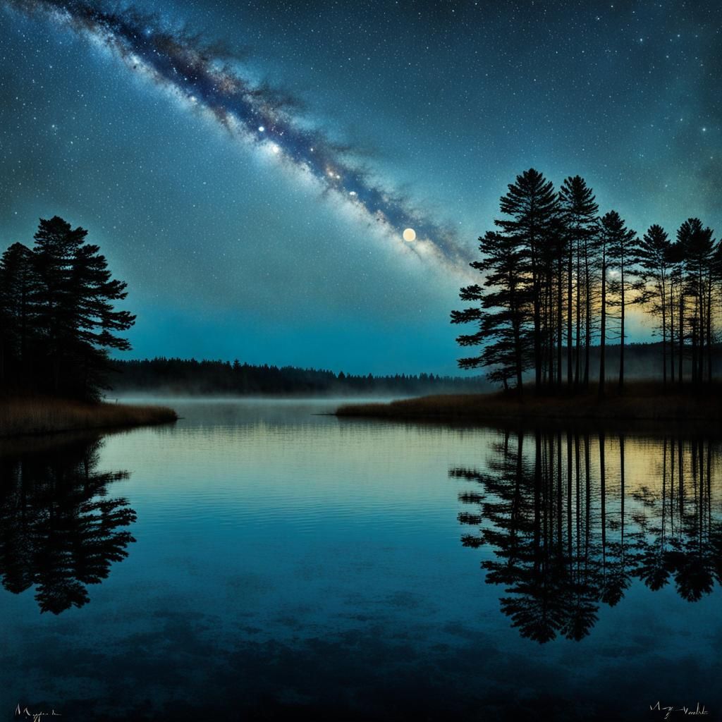 Surreal Night to Day Transition