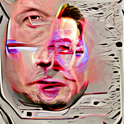 Portrait of Elon Musk
