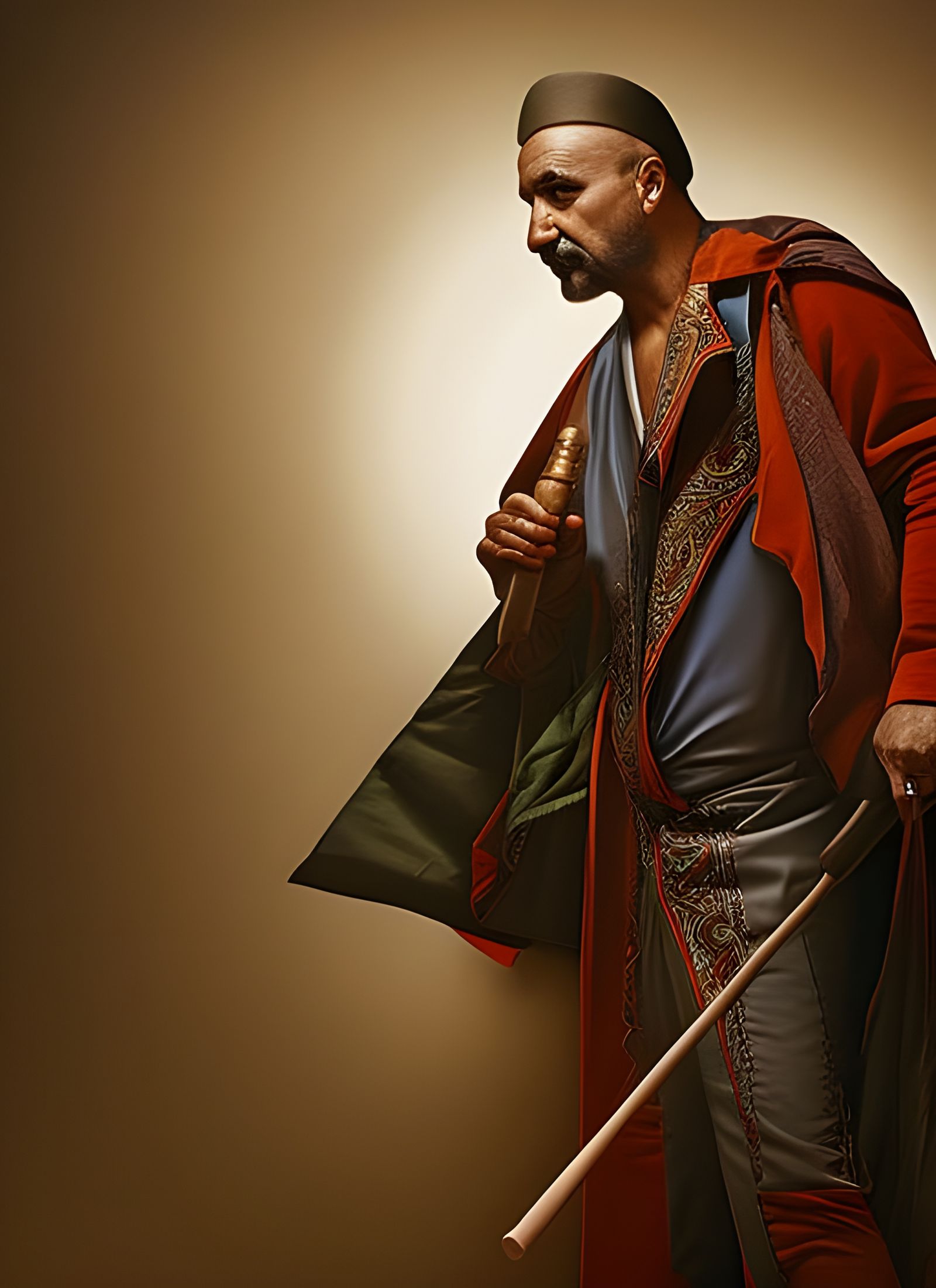 Abstract Hyperreal Painting with Magic Particles