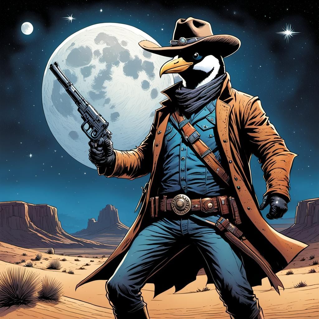 Cowboy Penguin