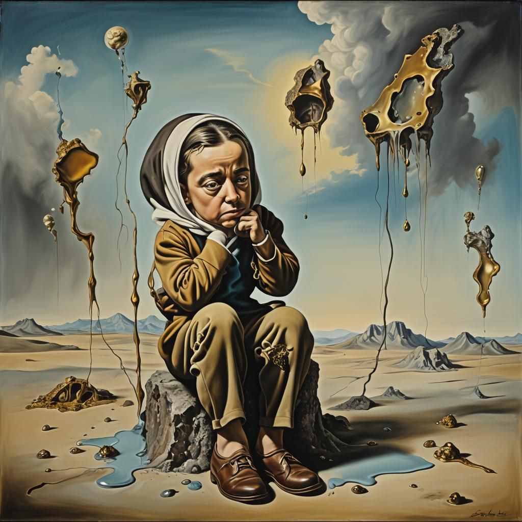 Surreal Honesty: A Dali-esque Melting Truth