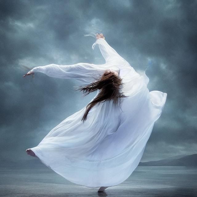 Sacred Dance Concept Art in Cinematic Style