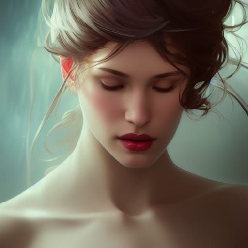 Detailed Portrait in Artgerm Style