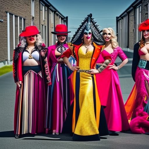 Fabulous Drag Queens in Canada: High-Definition Photo