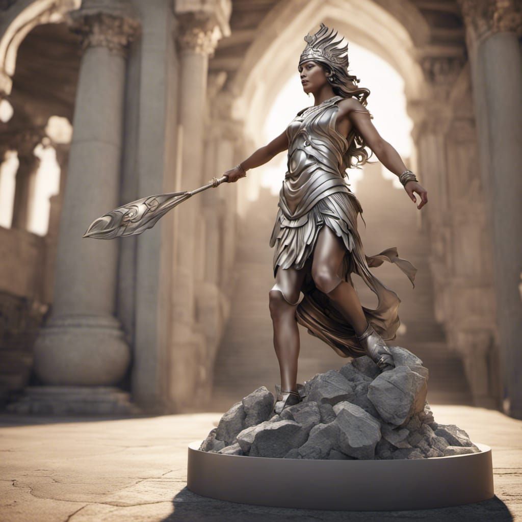 Goddess Nike Donates Palladium: Professional Photography