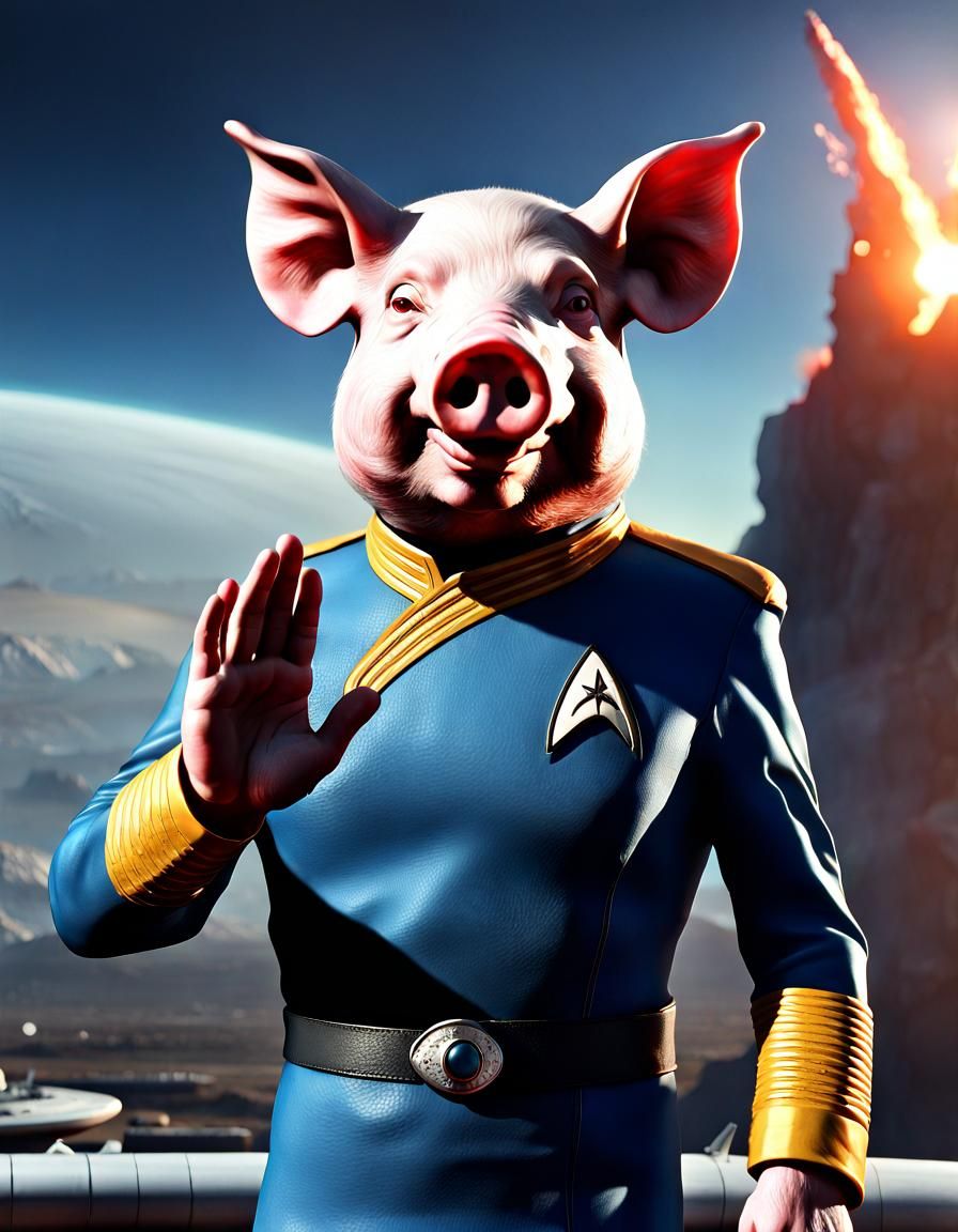 Mr. Spork of the USS Enterptise