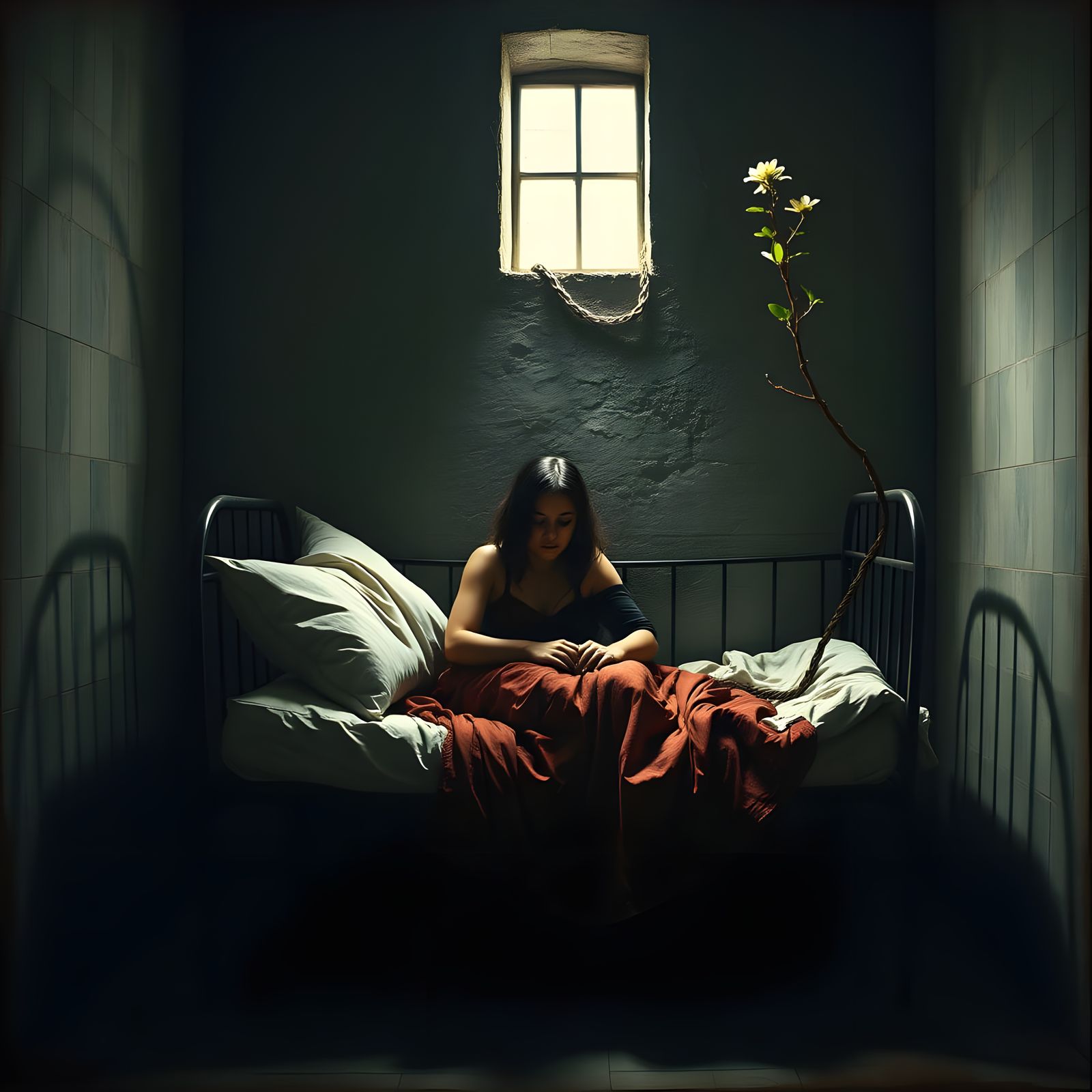 18th Century Woman Trapped in Self-Imposed Bondage