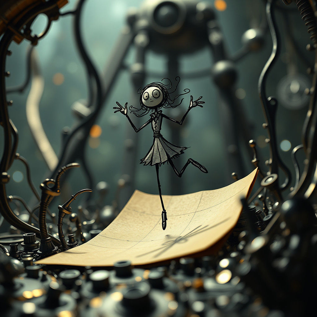 Daily Challenge #758: Doodle Worlds (“A Doodle Popping into Existence”)