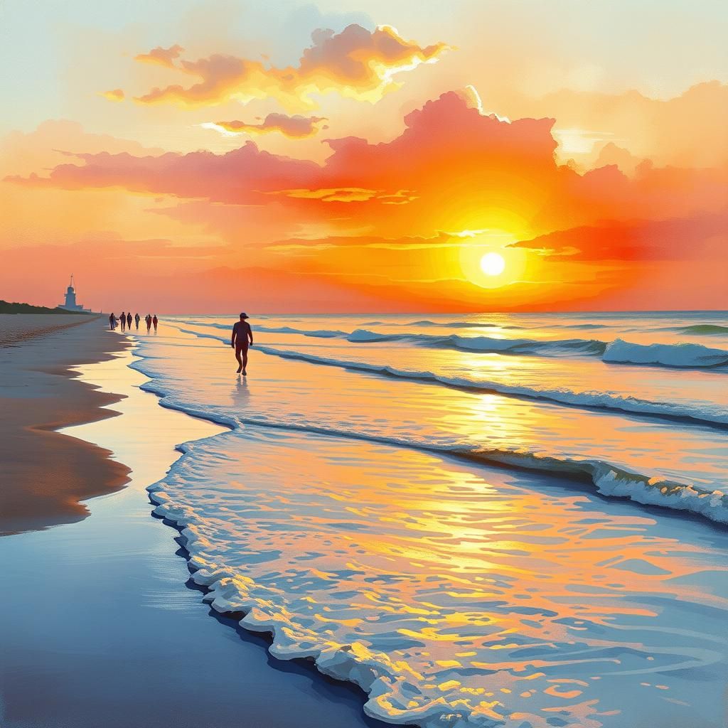 Indian Summer. 
By the beach in Noordwijk, the Netherlands