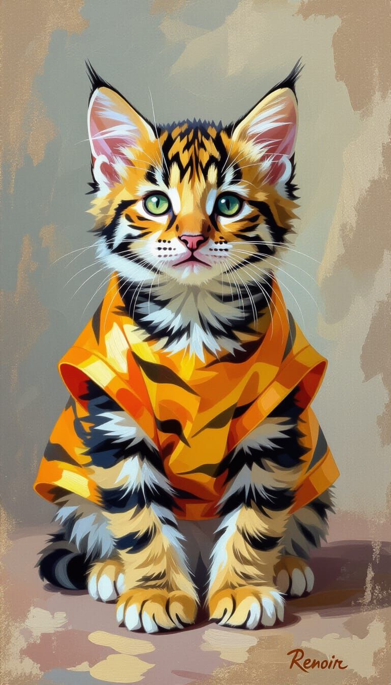 Animal Impostors: cat or tiger?