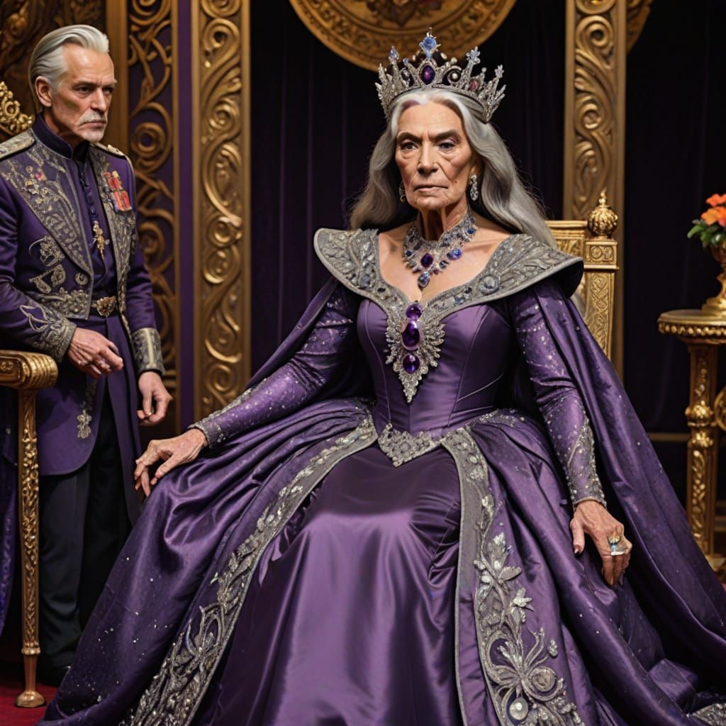 Galactic Empress: A Portrait of Unconventional Majesty