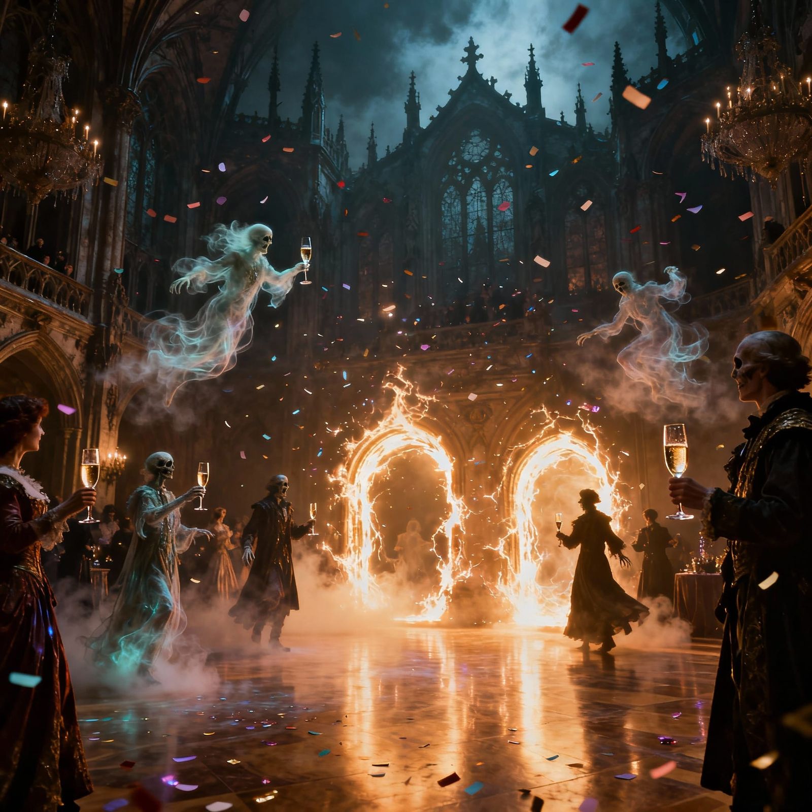 Haunted New Year’s Ball