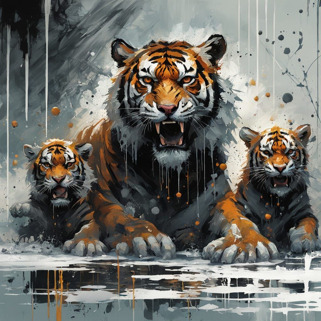 Fierce Family Portrait