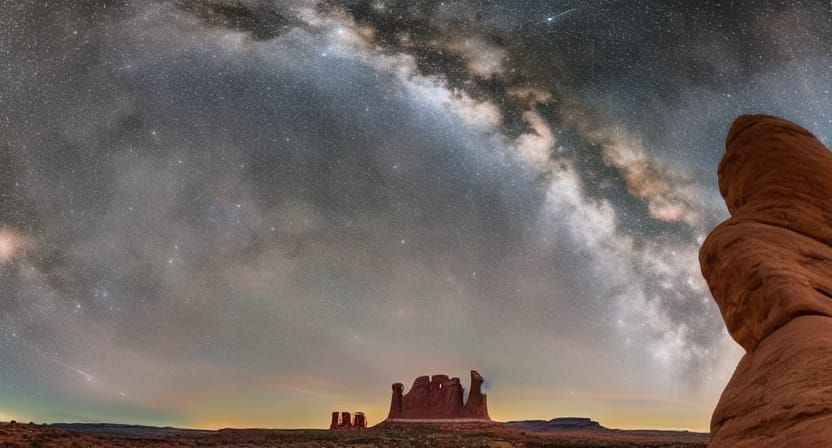 Arches National Park at Night: Landscape Photography