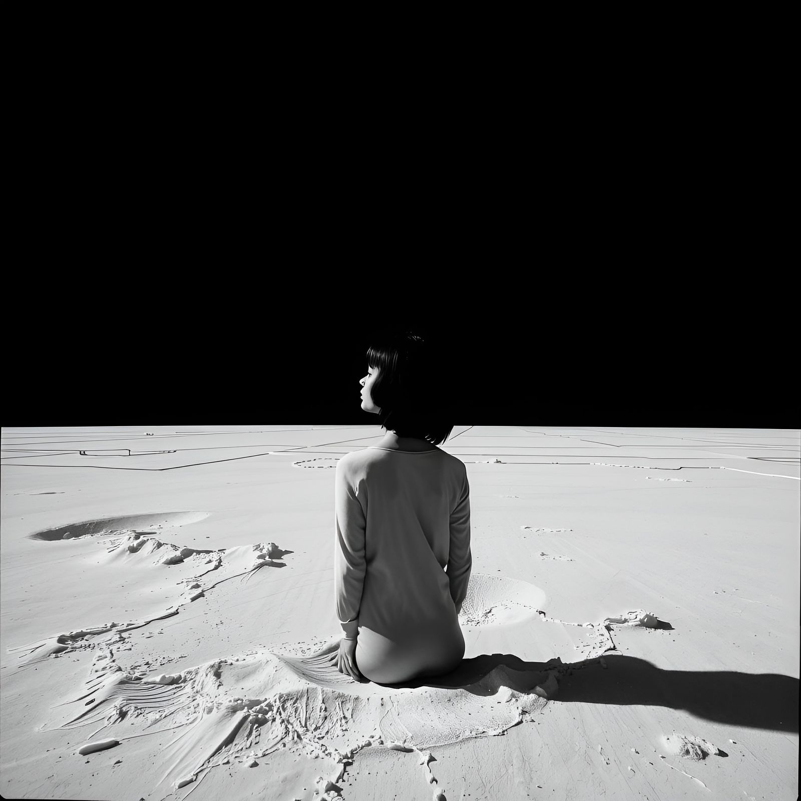 Surreal Solipsistic Self-Portrait of the Void Gazing Back