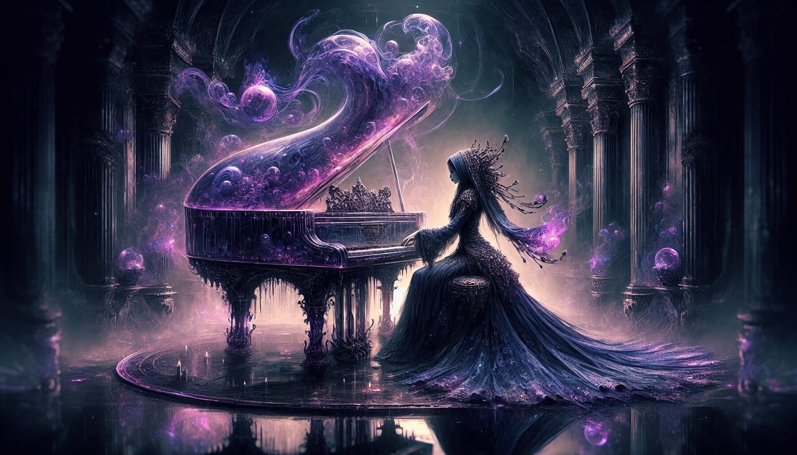 Midnight Sonata in Gothic Fantasy