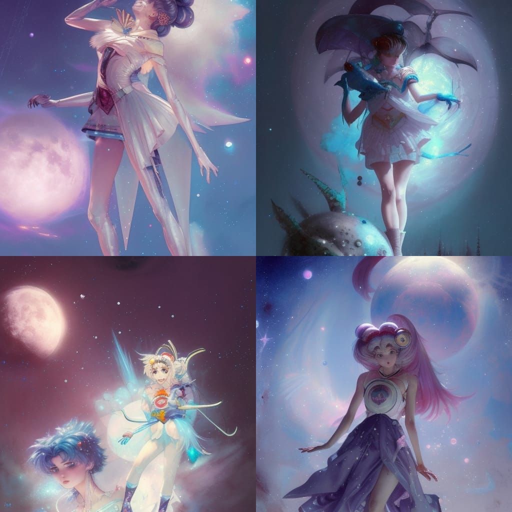 Cosmic Ice Sailor Moon Character Design