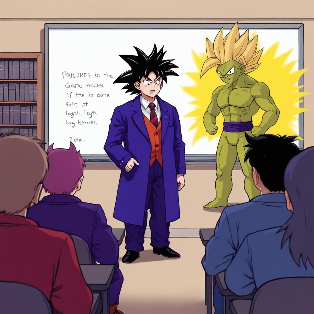 Manga Professor's Lecture on Goku and Piccolo