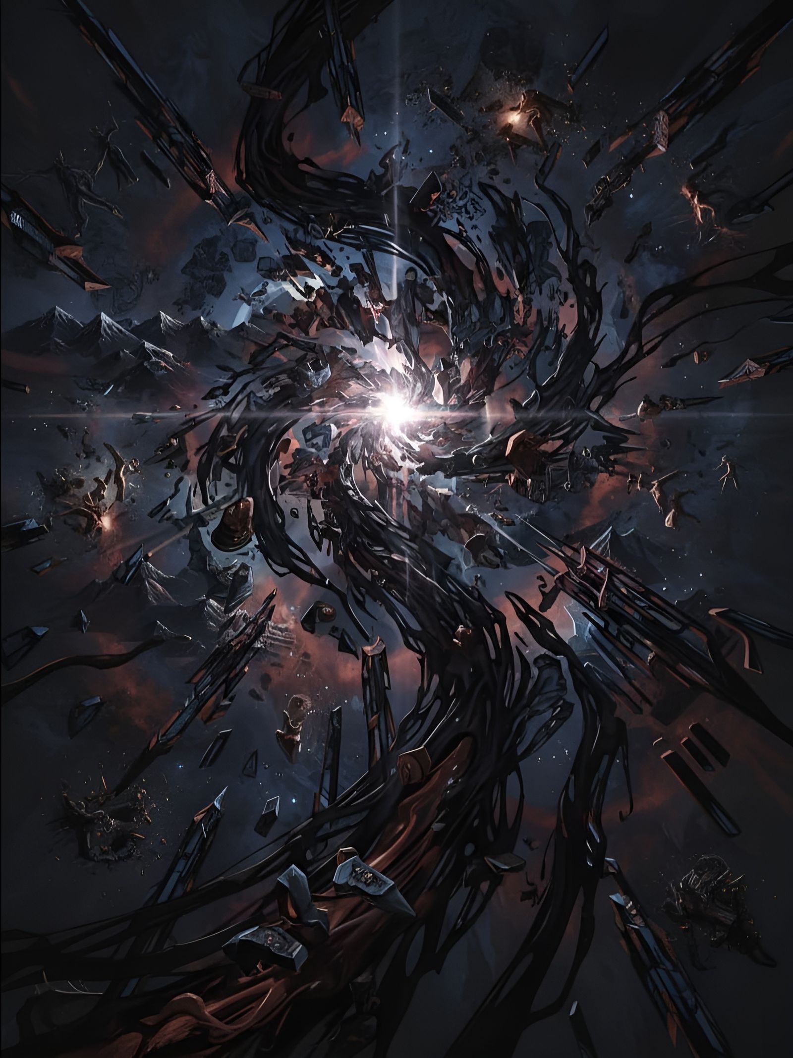 Abstract Destroyer Entity of Cosmic Despair