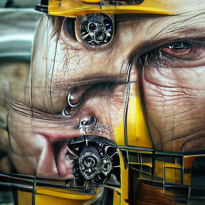 AI Generated Machine Image