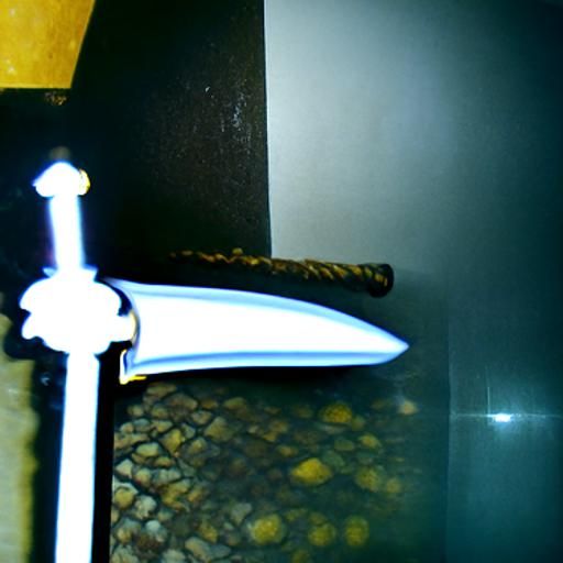 AI Generated Sword Image