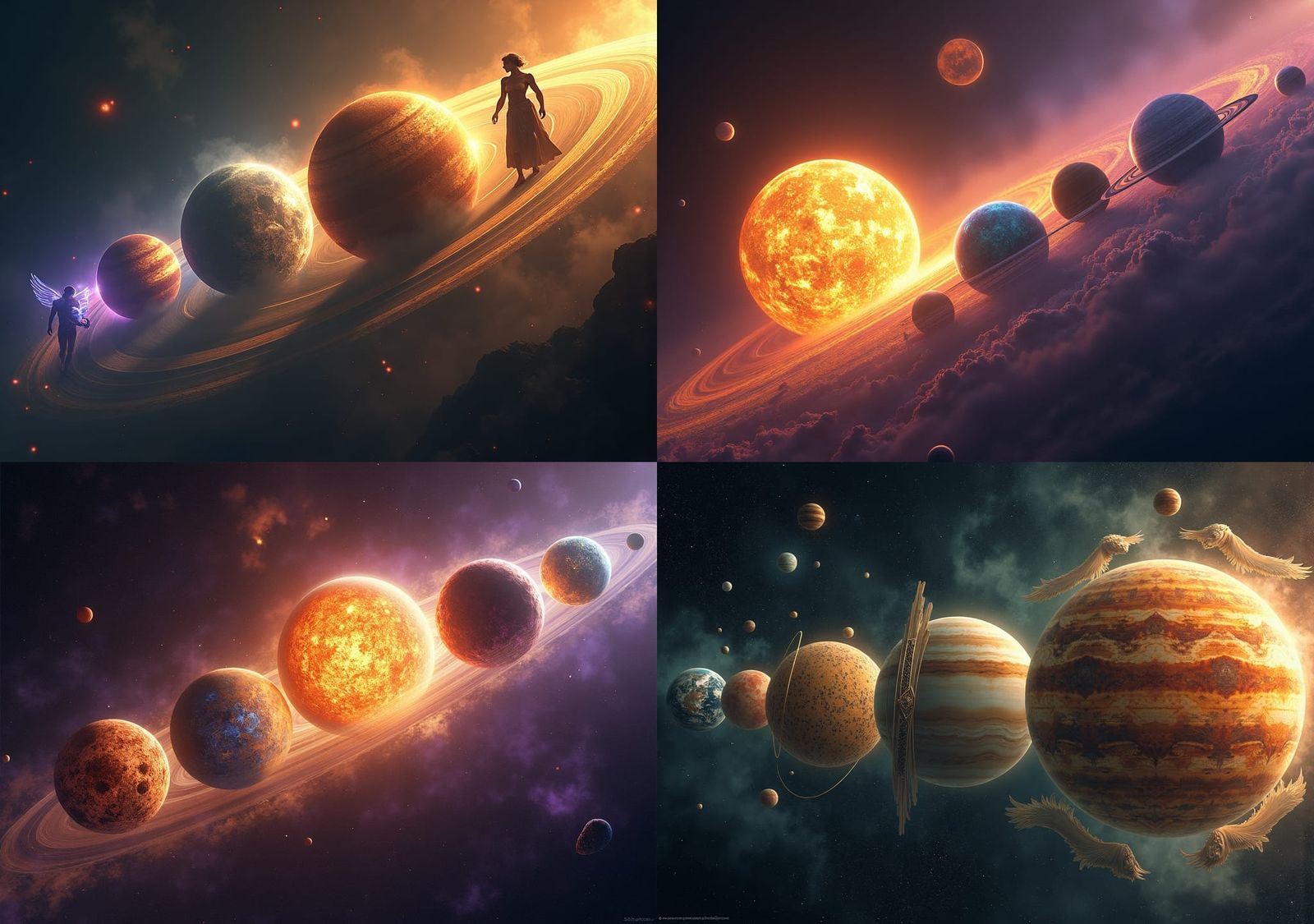 Gods and Goddesses Populate Our Solar System