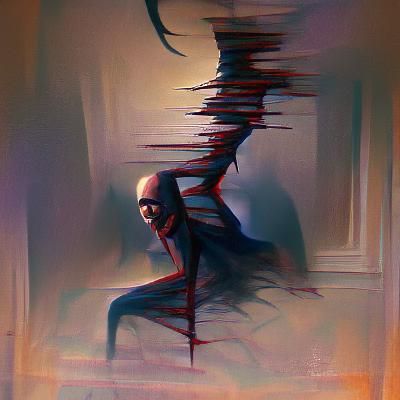 Sinister Teetering Sanity in Detailed Style