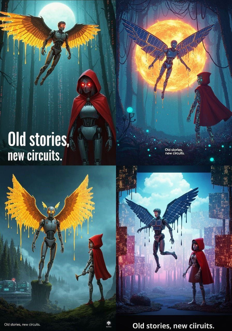 Robot Icarus and Mechanical Red Riding Hood Reimagining Myth...