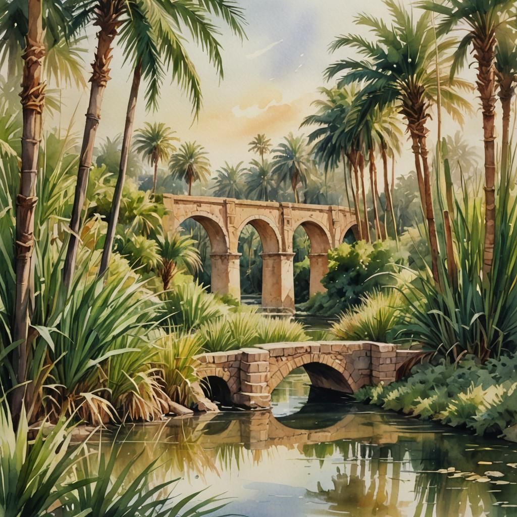 Serenely Tropical Estate by a Tranquil Waterway