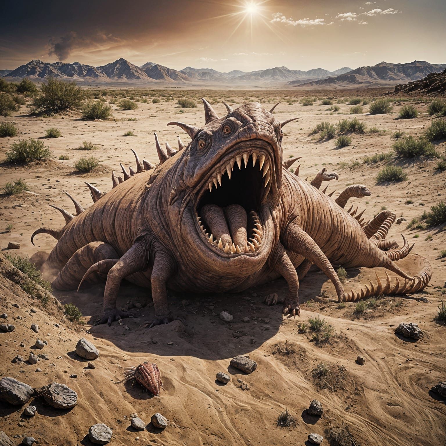 Tremors Graboid Monster
