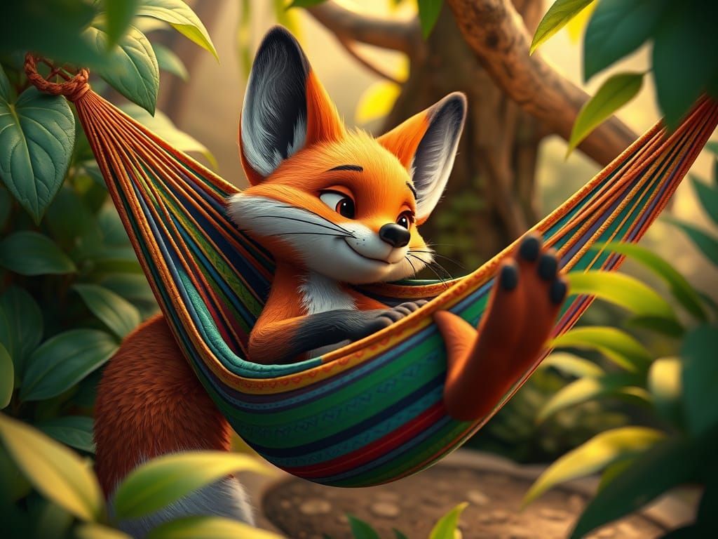 relaxing fox 4