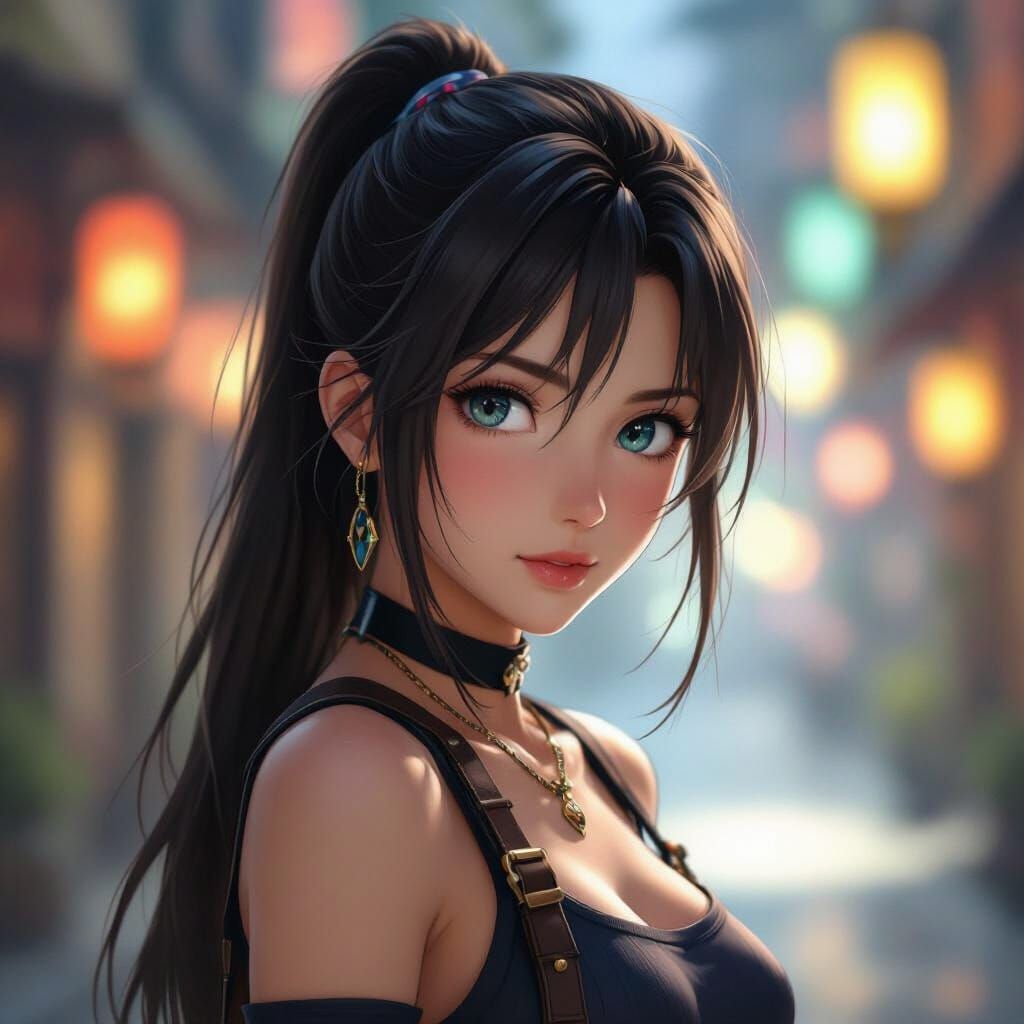 Anime Key Visual Style Character Art