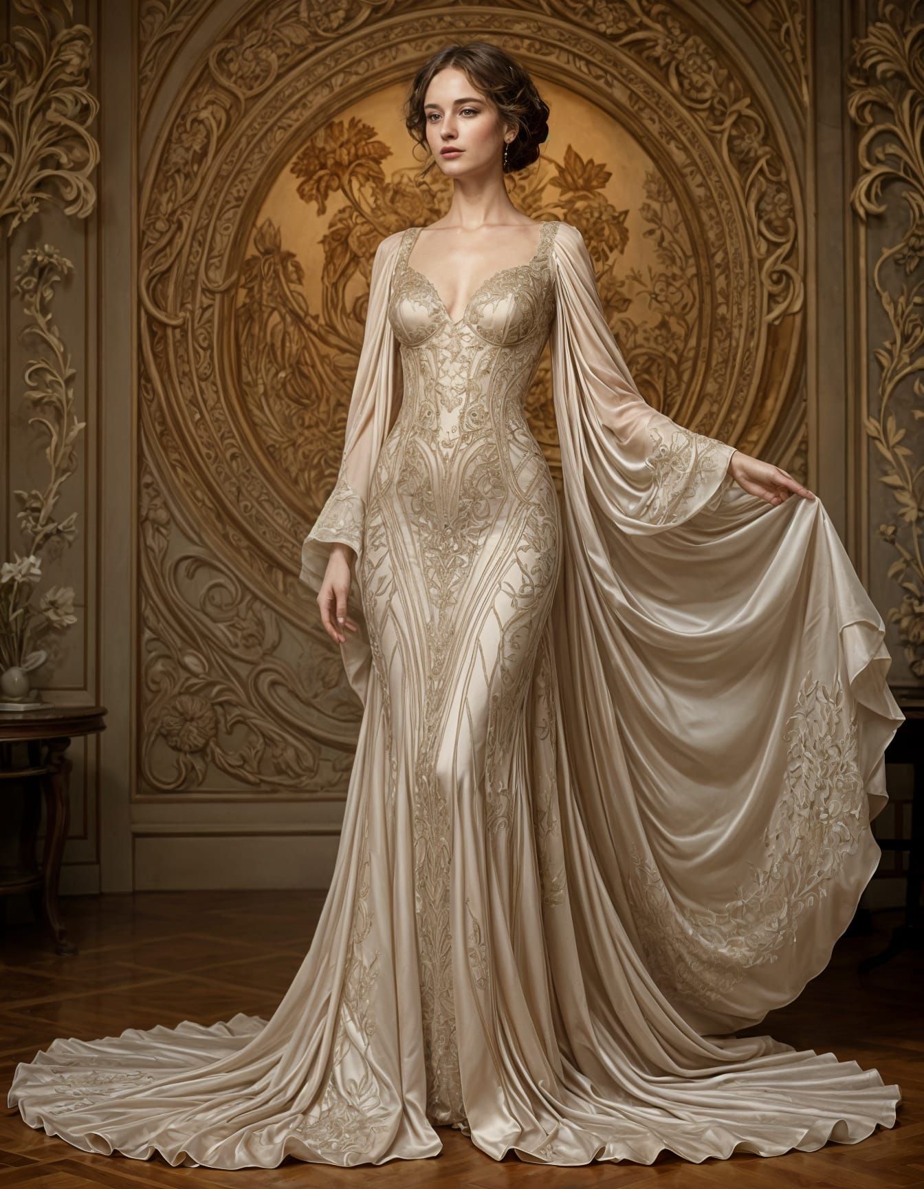 Astounding luxurious gown 8
