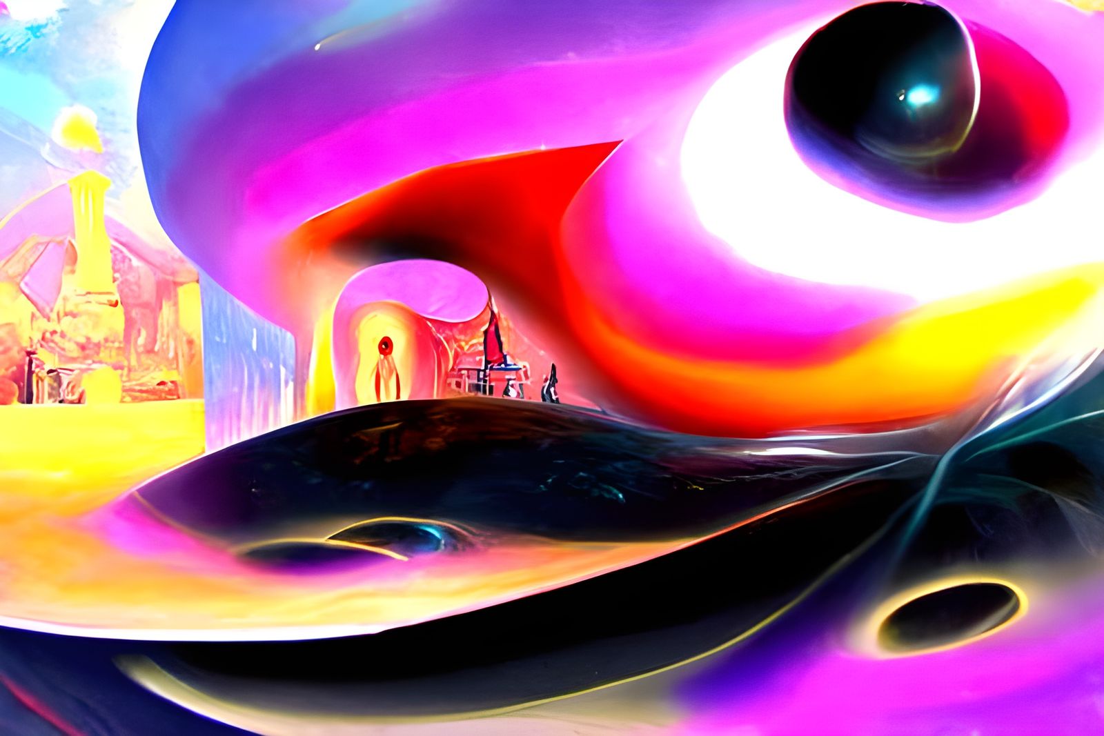 Astral Reality Factory: A Cosmic Steampunk Illustration