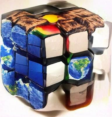 Earth as a Rubik's Cube