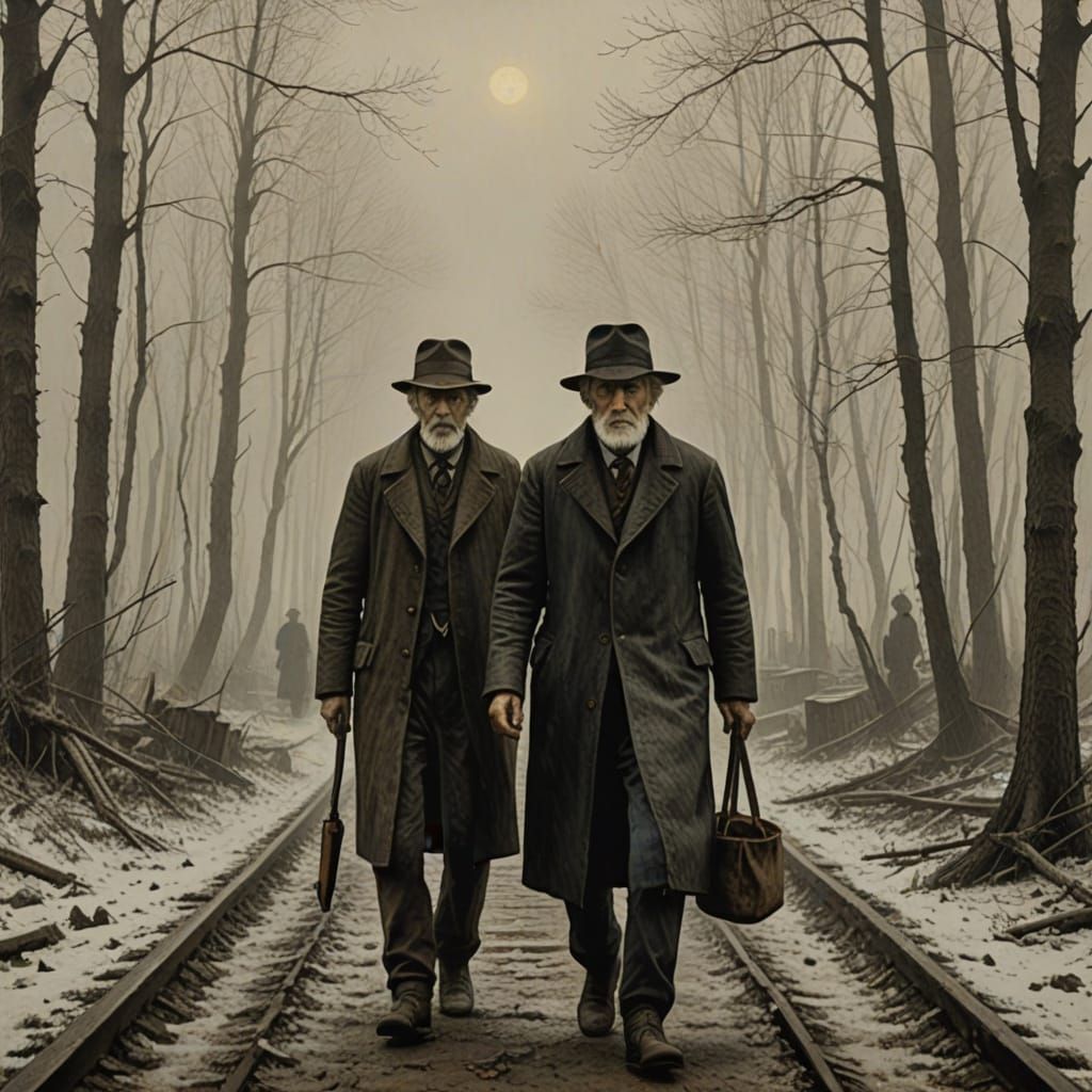 Movie Posters Reimagined by Ensor and Rublev