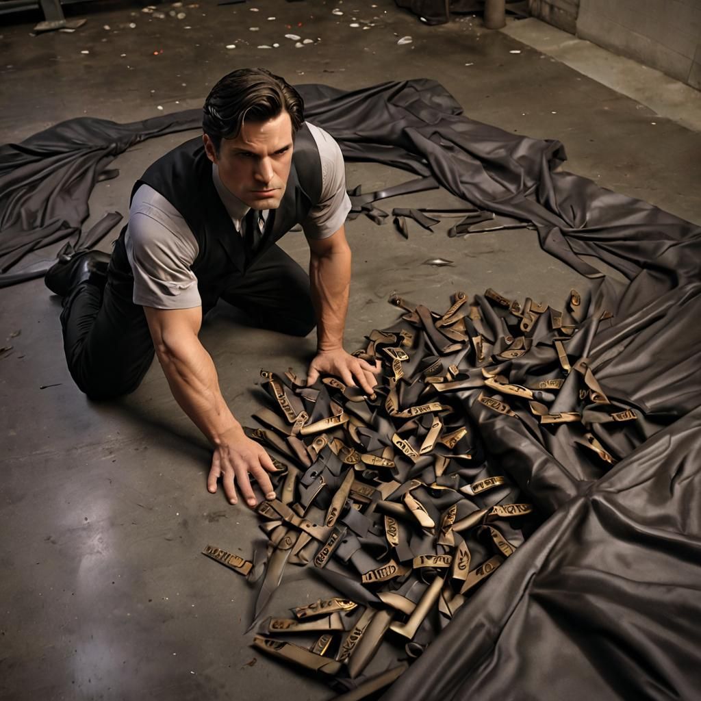 Portrait of Bruce Wayne