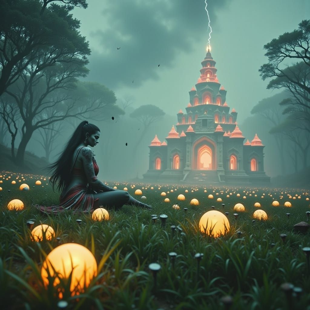 Ethereal Temple Shatters as Kali's Dark Form Emerges in Doom...