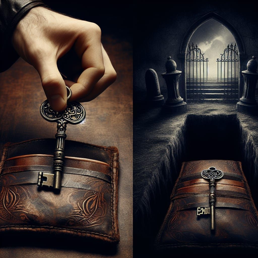 Grave Secret: An Ornate Key in Shadow