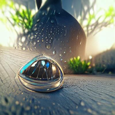 Hidden World Inside a Raindrop in Unreal Engine